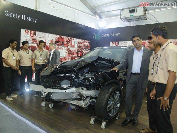 Mercedes Benz Visits Kochi For Safe Roads Awareness