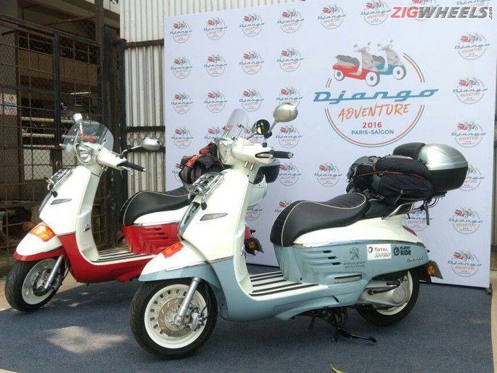 Peugeot Django scooters