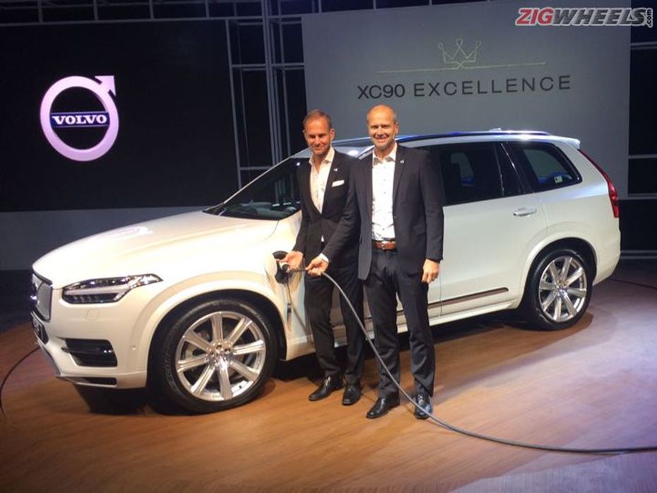 Volvo XC90 Excellence T8 Plug-In Hybrid launched