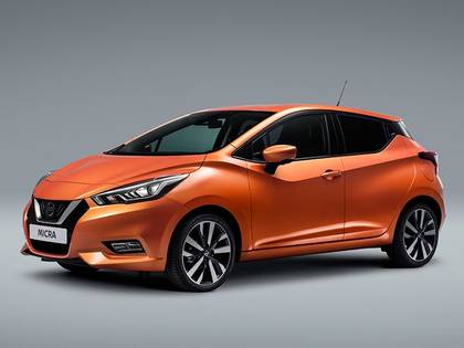 2017 Nissan Micra front quarter view