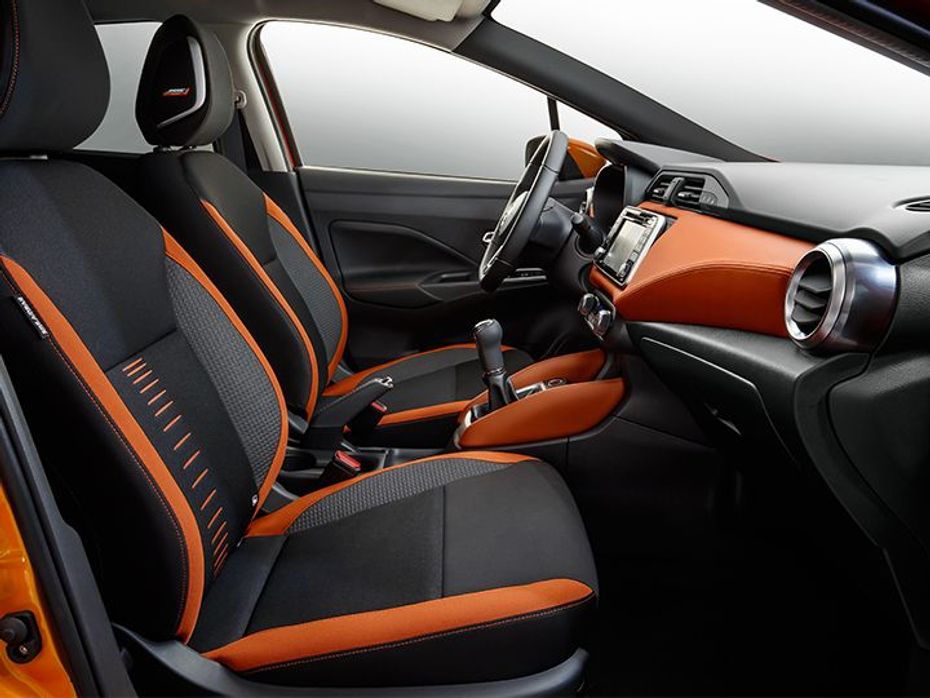 2017 Nissan Micra interiors side view