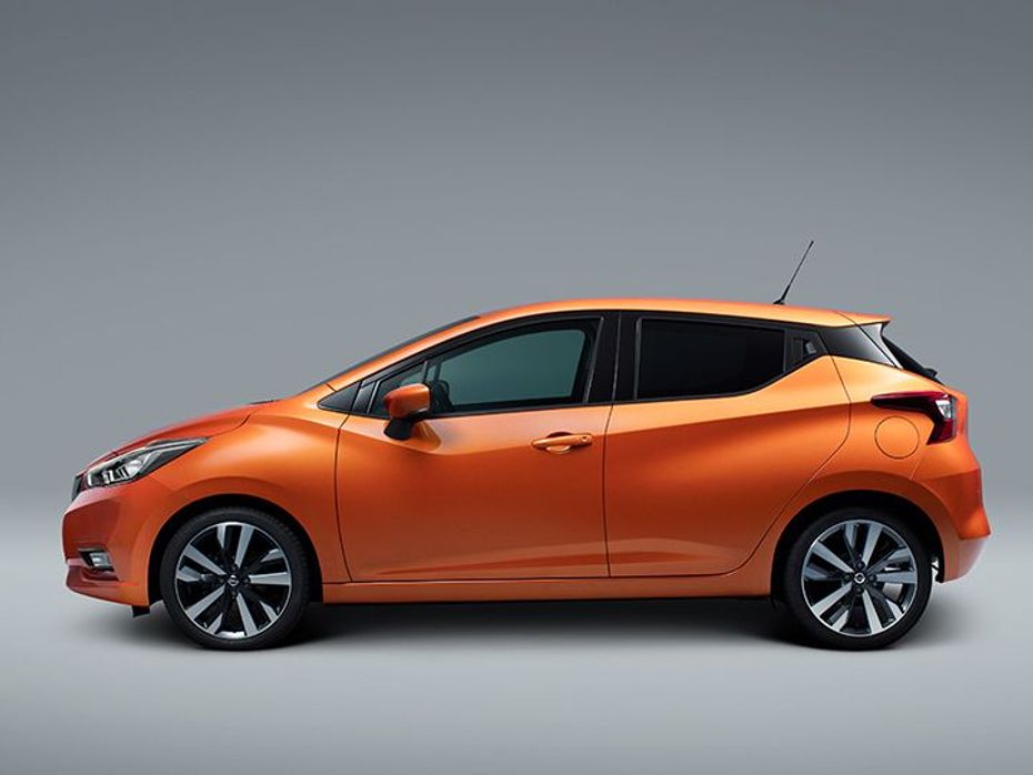 2017 Nissan Micra side view