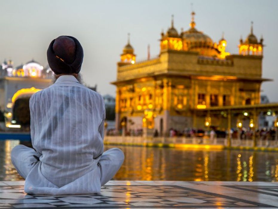 The glorious golden temple