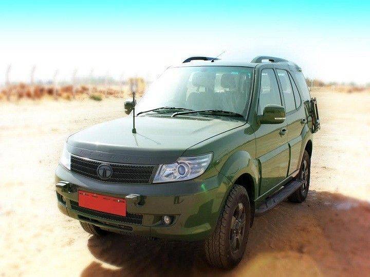 Tata Safari Storme Joins The Indian Army Zigwheels