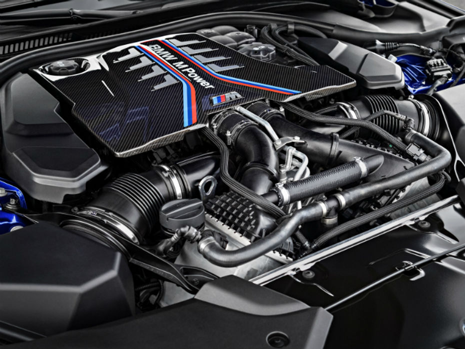 BMW M5 2018 engine