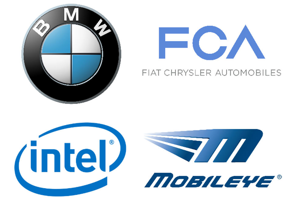 Fiat BMW Intel and Mobileye Join Hands For Autonomous Cars