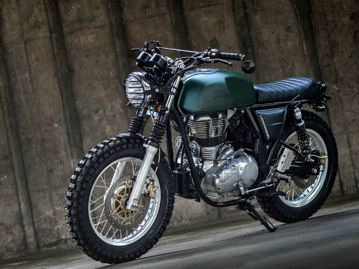 This Royal Enfield Classic 350 bobber is a hand-built attention grabber