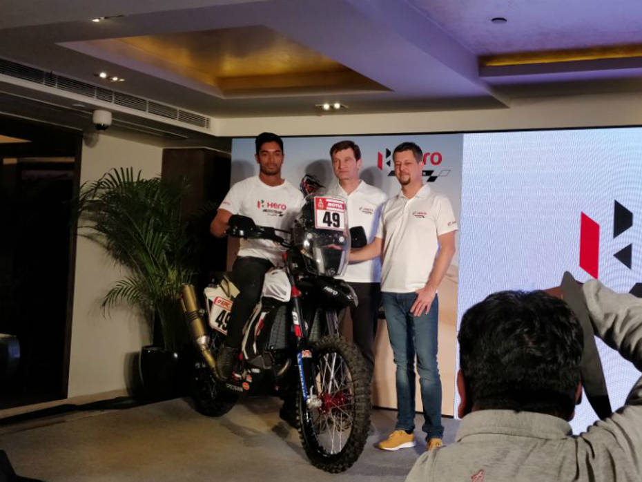 Hero MotoSports Showcases New Rally Bike Ahead Of 2018 Dakar Rally