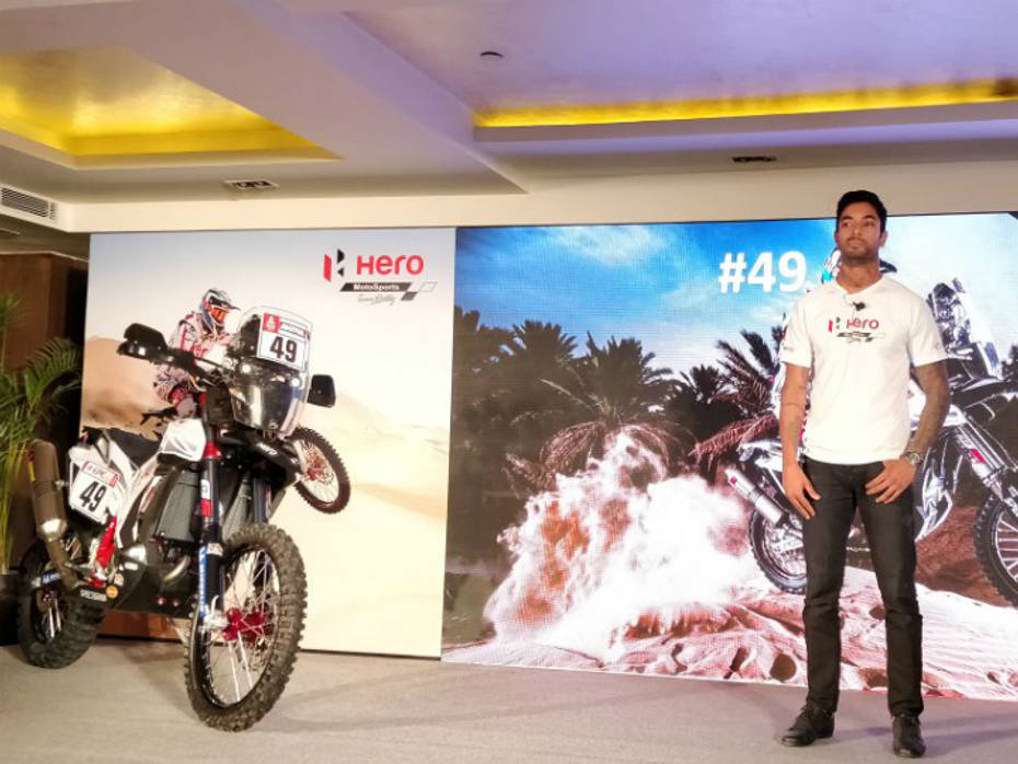 Hero MotoSports Showcases New Rally Bike Ahead Of 2018 Dakar Rally