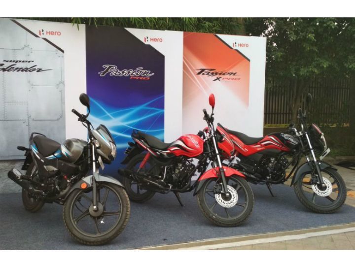 Hero MotoCorp Launches Three New Motorcycles