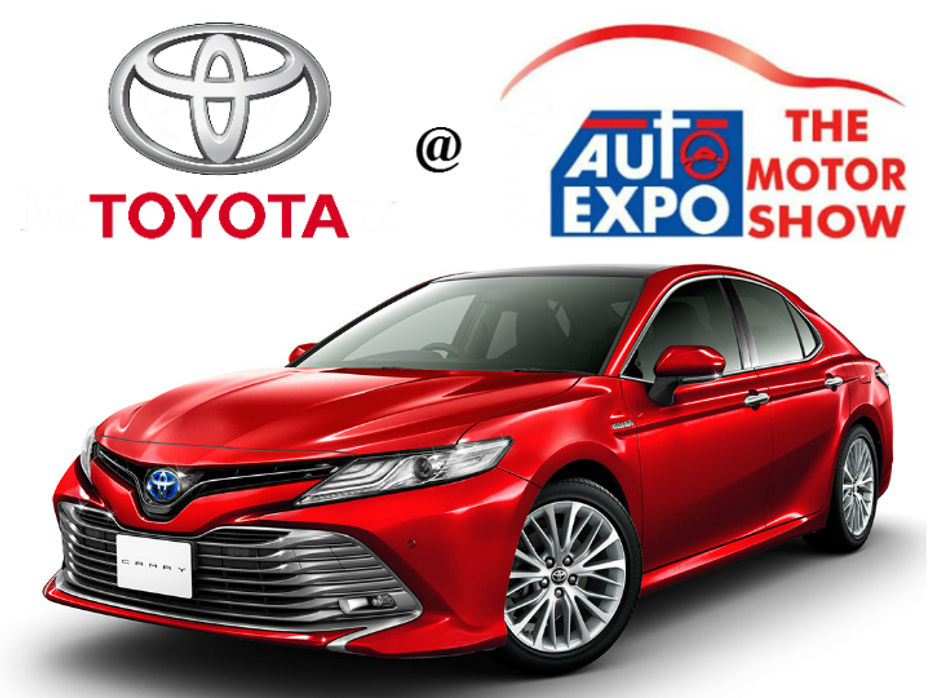 Toyota at the Auto Expo 2018