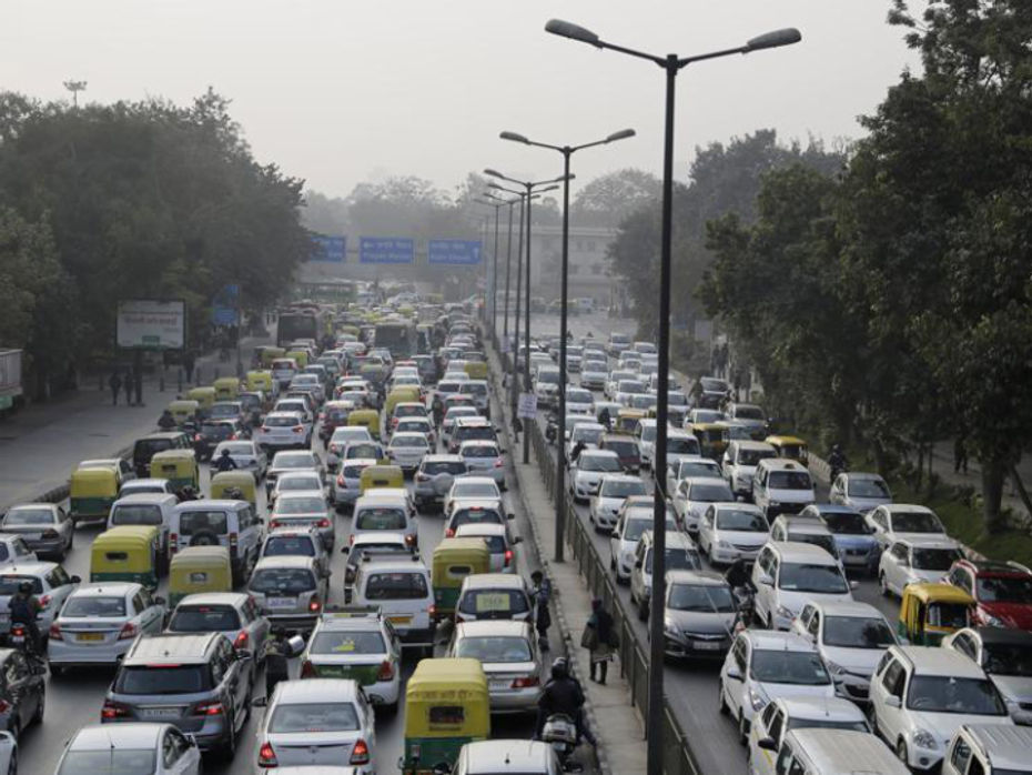Traffic In Delhi