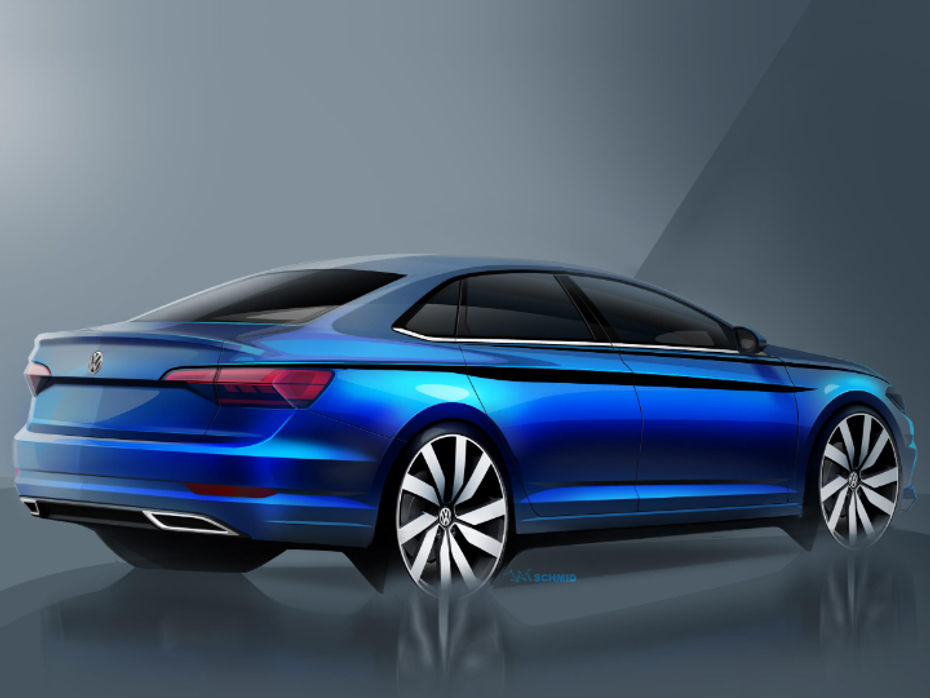 New Volkswagen Jetta Sketch
