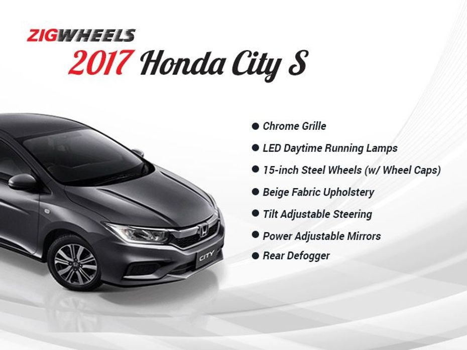 2017 Honda City S