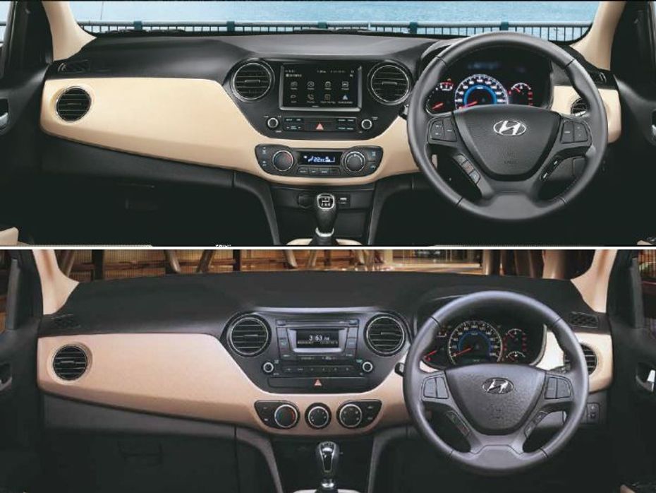 Hyundai Grand i10 - Old vs New Dashboard