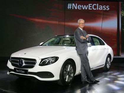Mercedes Benz launches the new E Class