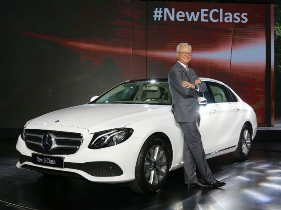 Mercedes Benz launches the new E Class