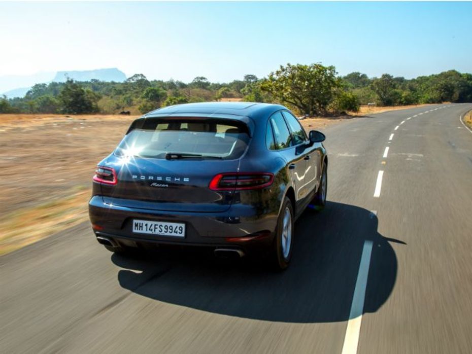 The Macan is based on the same platform as the Audi Q5 yet feels more compact