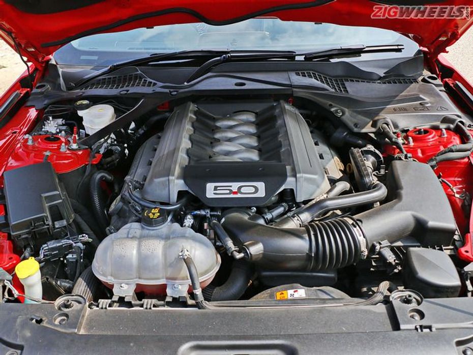 The heart of the beast 5.0 litre V8