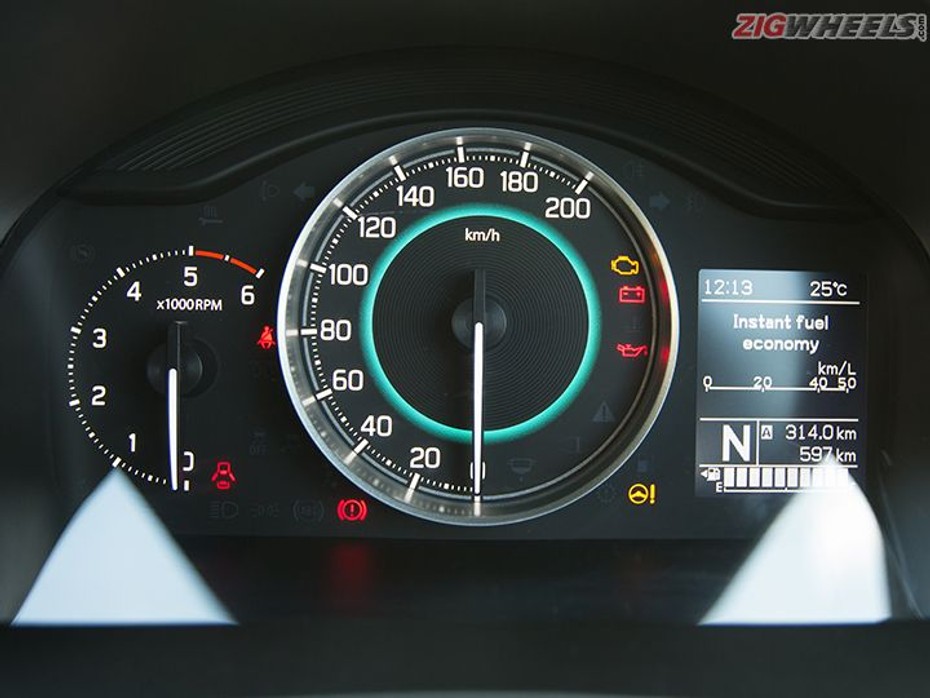Information display is simple, neat and looks good Information display is simple, neat and looks good