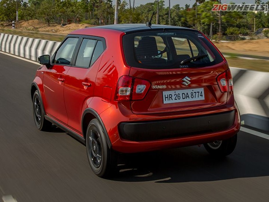 Maruti Suzuki Ignis ride Maruti Suzuki Ignis ride