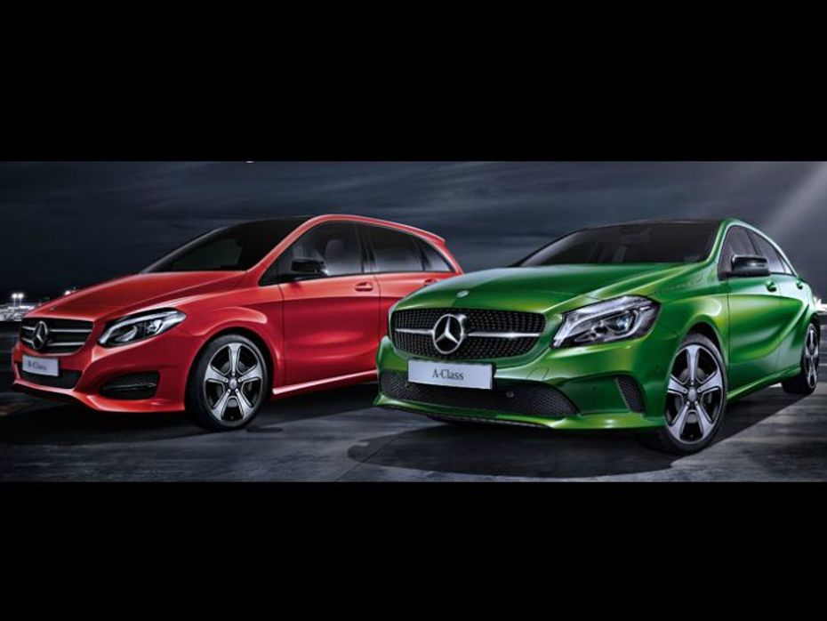 2017 Mercedes-Benz A-Class Night Edition and B-Class Night Edition