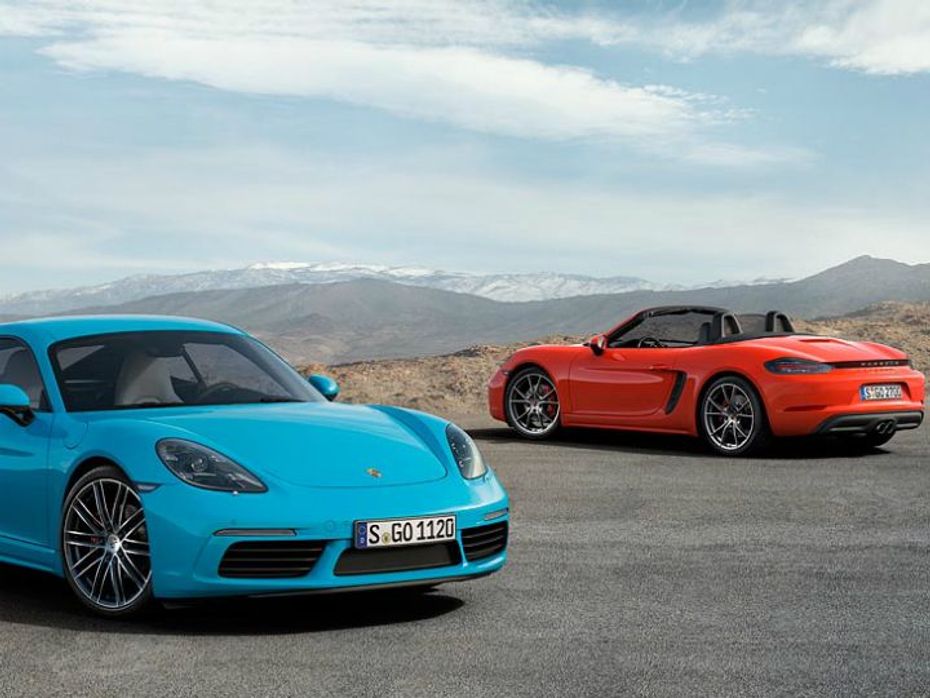 Porsche Boxter and Porsche Cayman