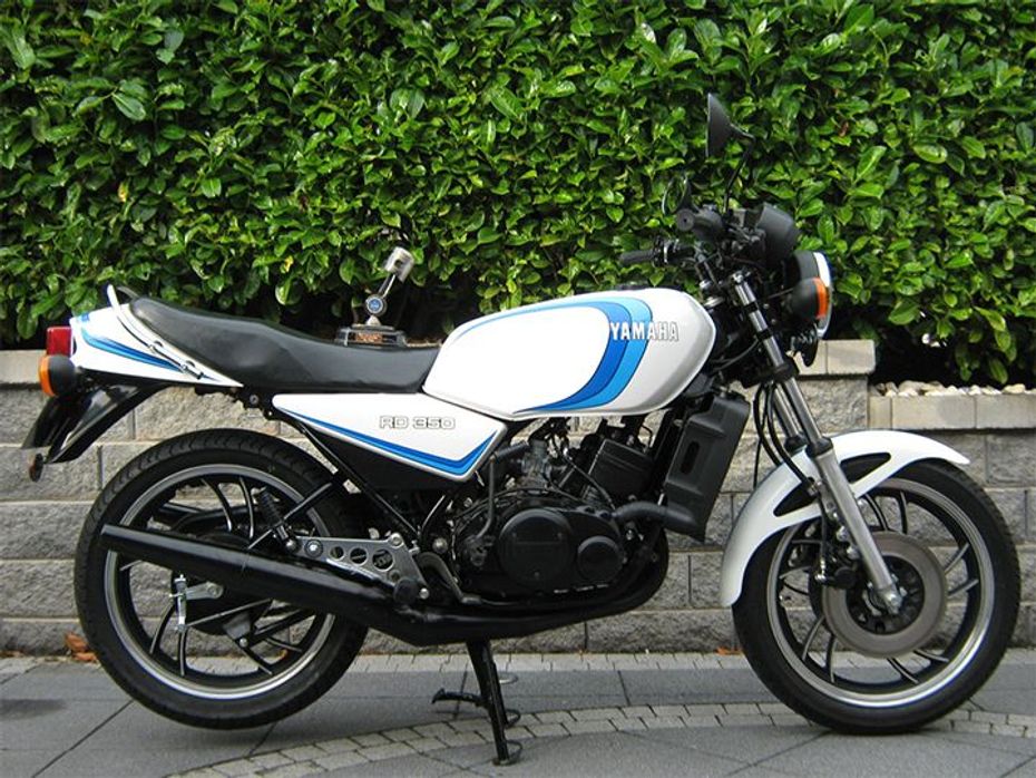 The RD350LC - UK version