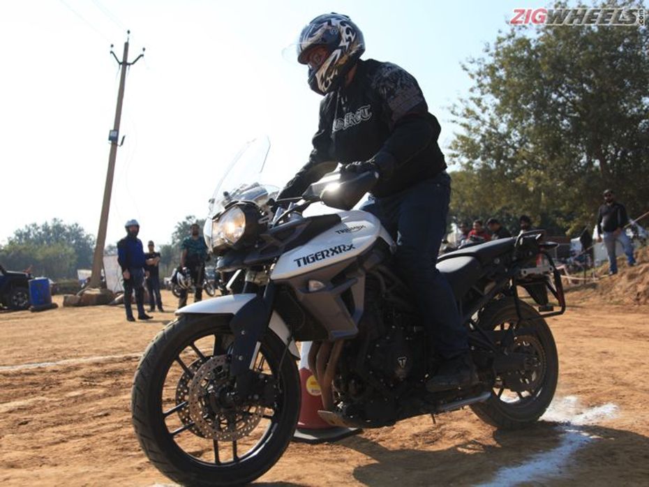Triumph Tiger Training Academy: Action Pic