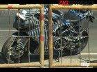 TVS Akula 310 Spied With Vertically Stacked LCD Screen