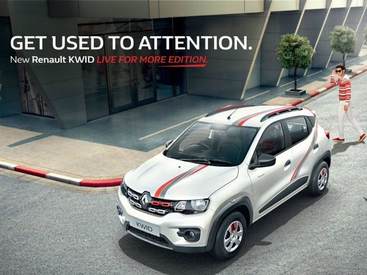 Renault Kwid Live For More Edition Launched With A Catch Zigwheels