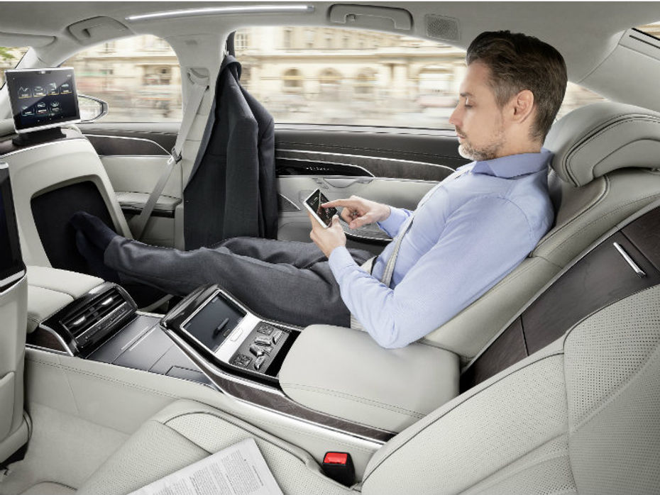2018 Audi A8 Rear Seat