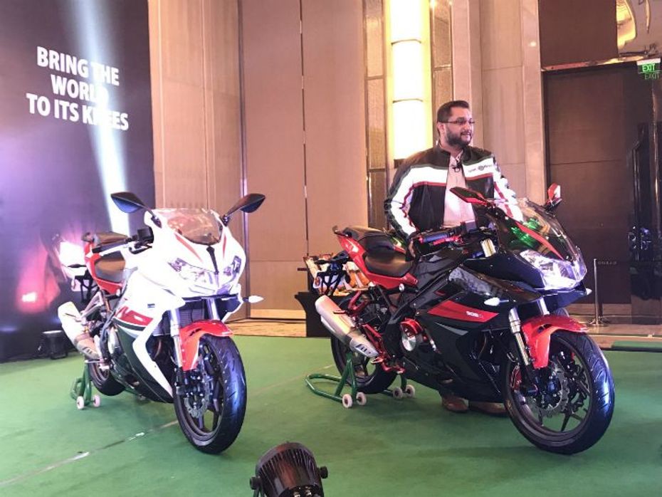 DSK Benelli 302R launch