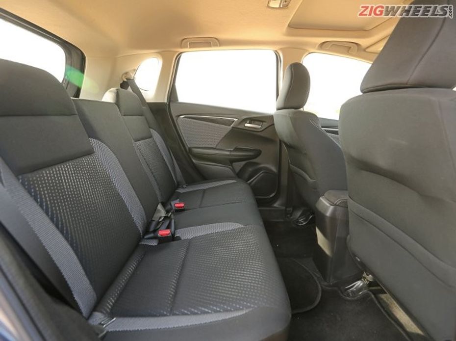 Honda WRV Rear Seat Space