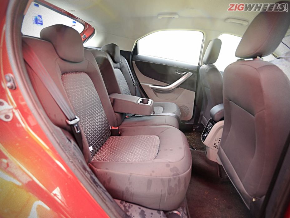 Tata Nexon Rear Seat Space