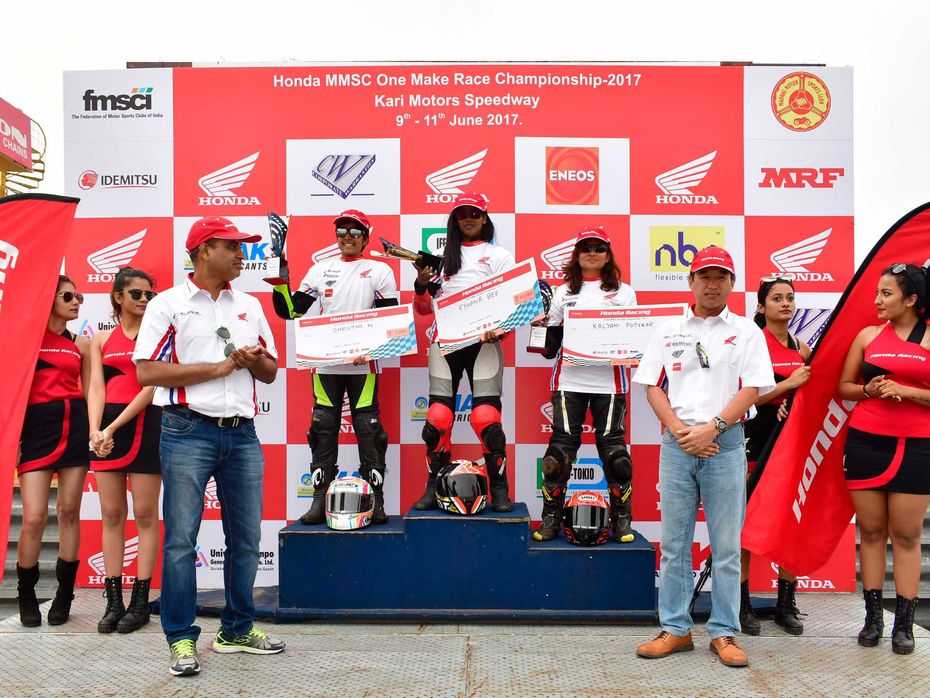 Honda Secures 7 Podiums At The 2017 Indian National Motorcycle Championship