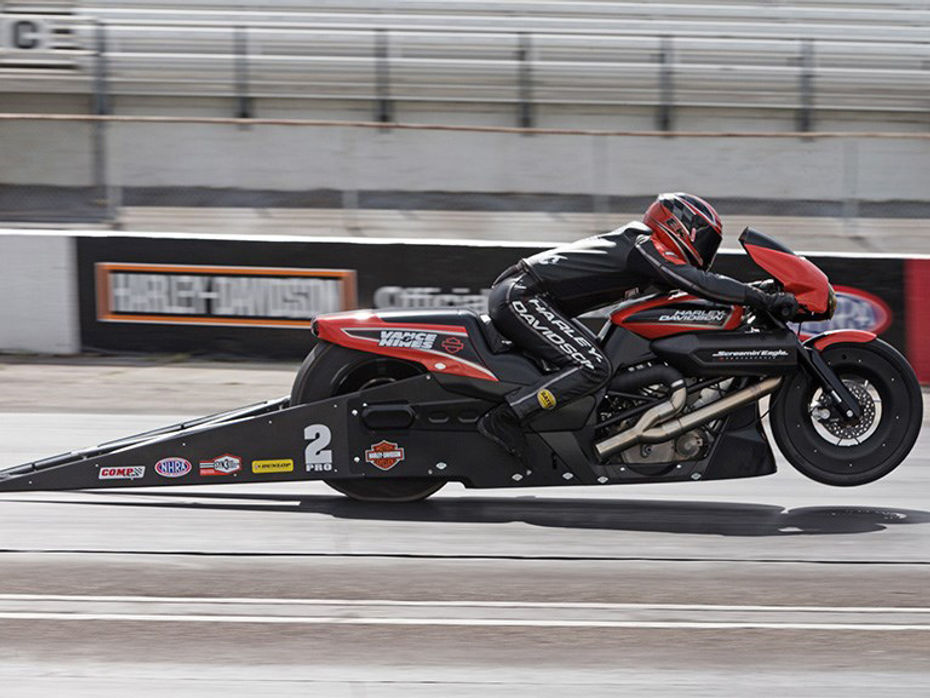 Harley-Davidson Comes Up With A Street Rod Drag Racer
