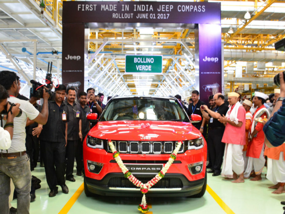First Made in India Jeep compass