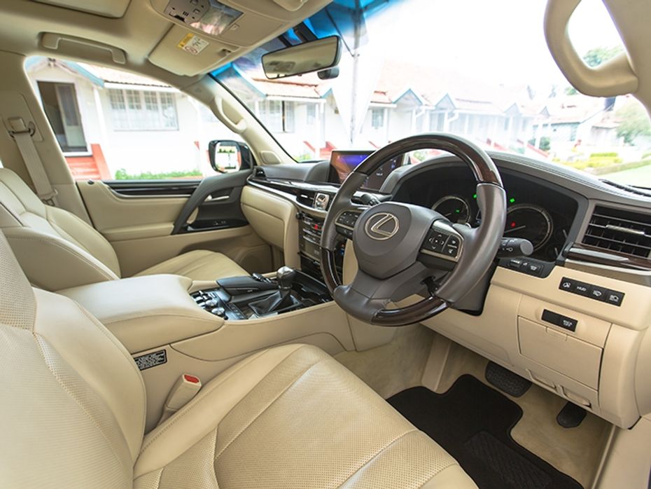 Lexus LX450d Review - Interior