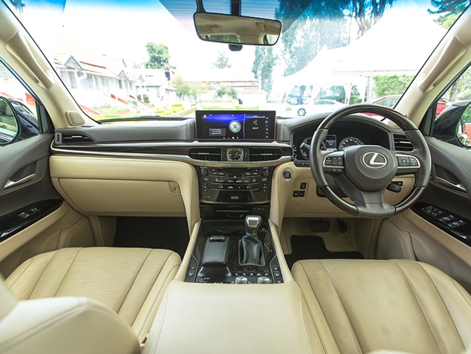 Lexus LX450d Review - Dashboard
