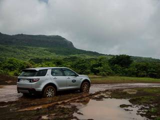 Land Rover Discovery Sport And I Go Mudding