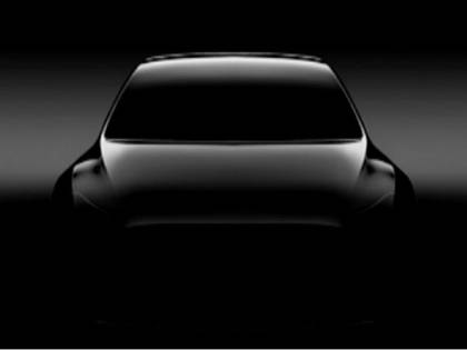 Tesla Model Y Teased