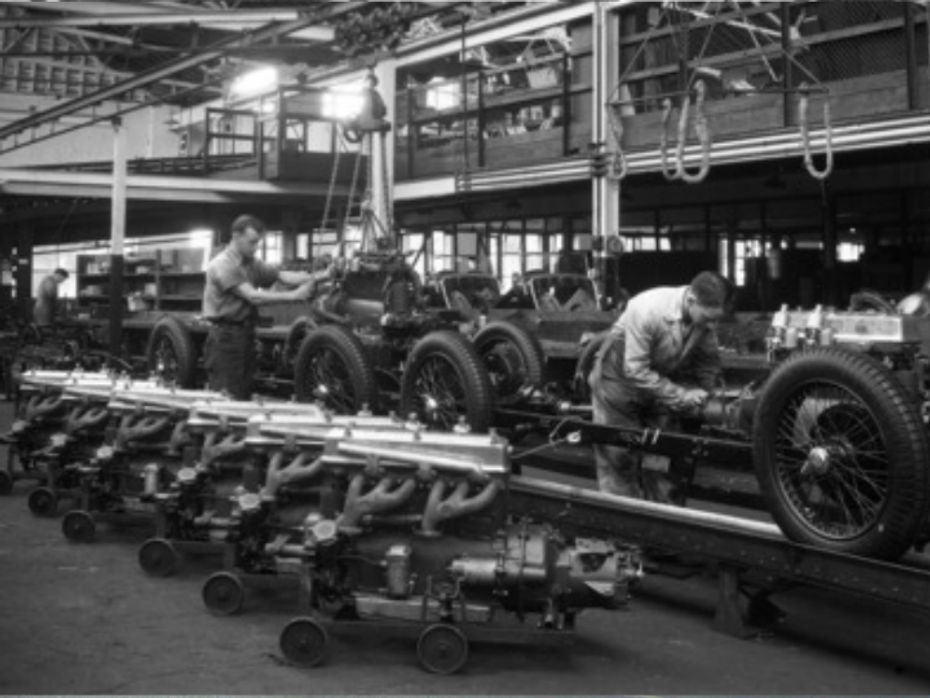 MG Cars factory at Abingdon