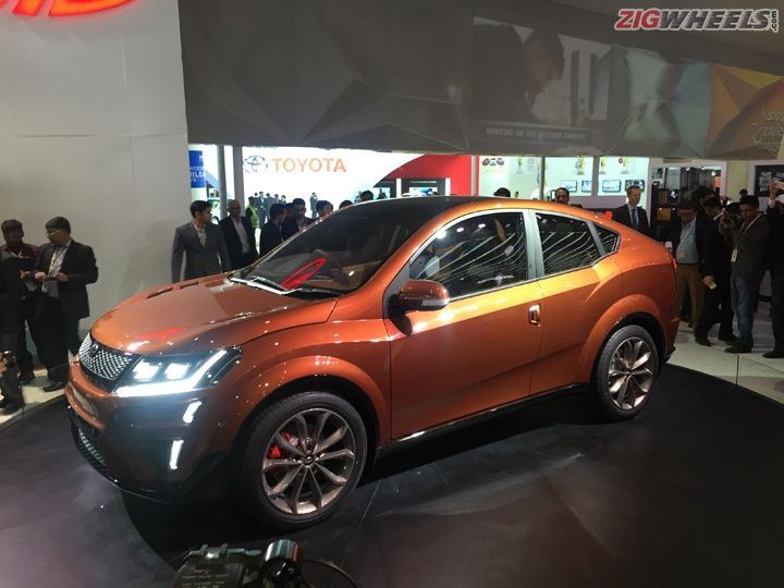 Mahindra XUV Aero At 2016 Auto Expo Mahindra XUV Aero At 2016 Auto Expo