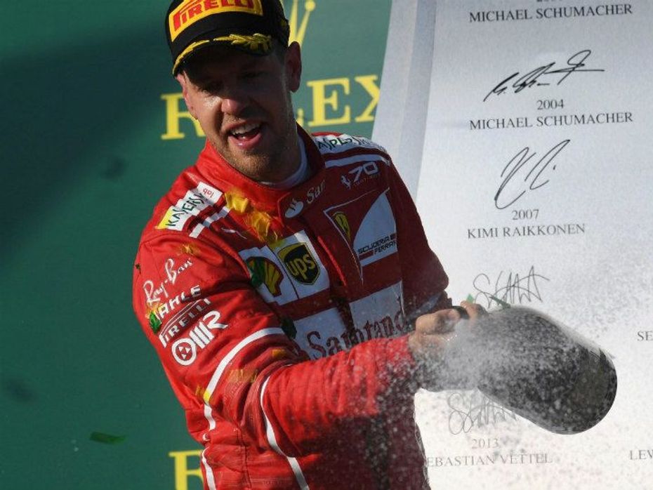 Sebastian Vettel wins Australian GP