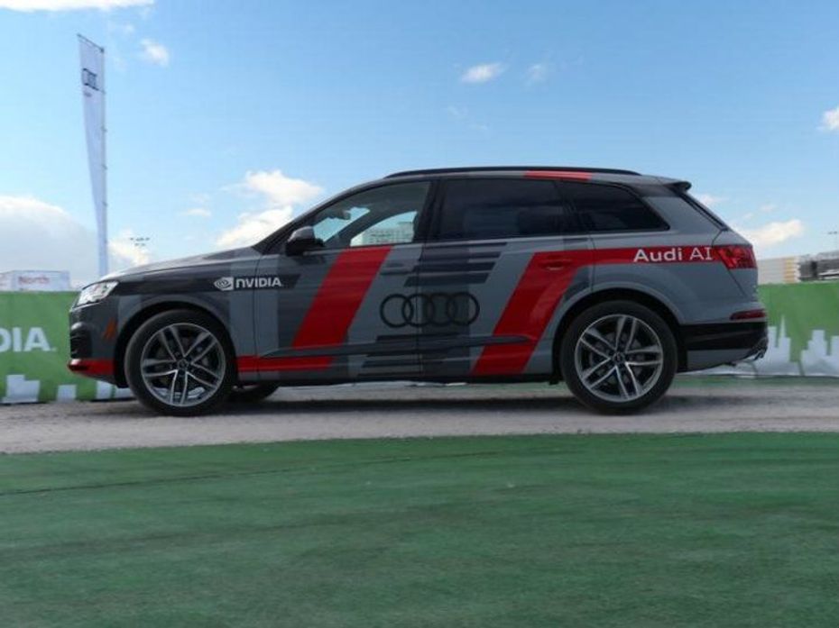Audi showcased the fruits of its partnership with Nvidia at CES 2017, the self-driving BB8