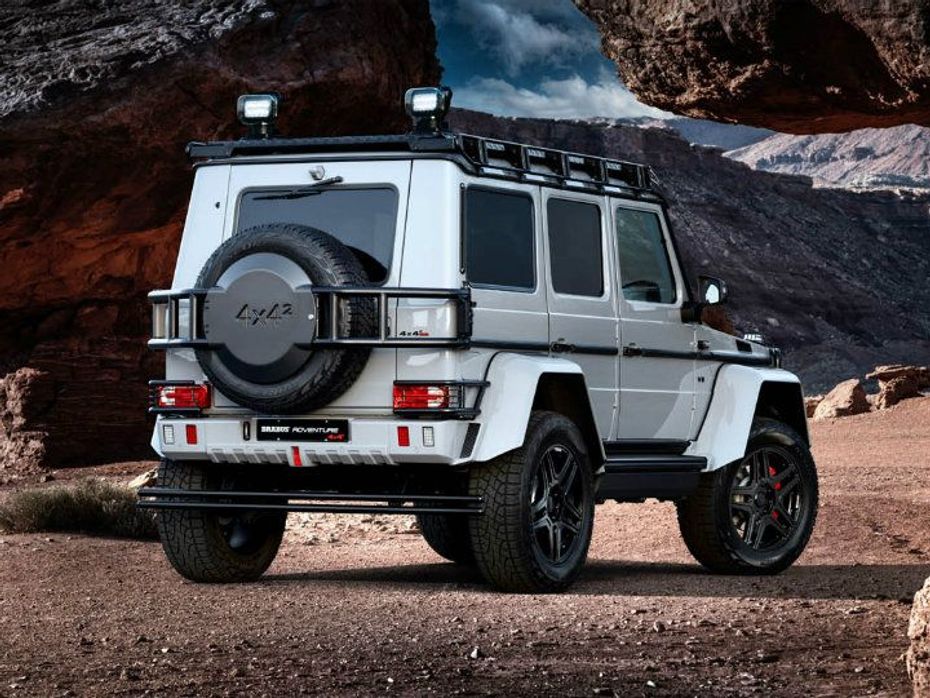 The Mercedes-Benz G-500 4x4 Squared by Brabus