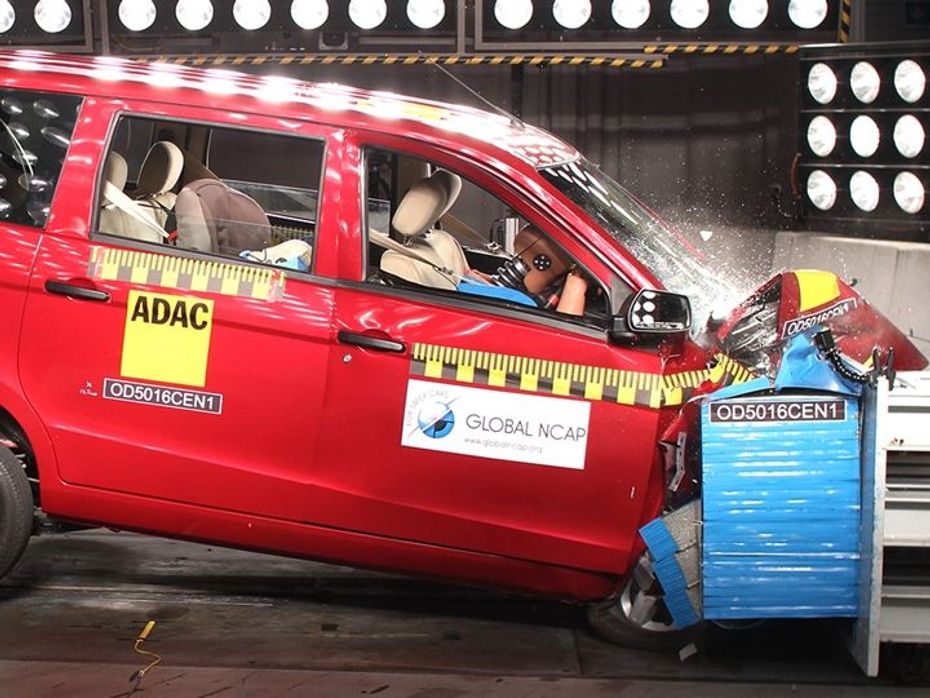 Chevrolet Enjoy Crash Test