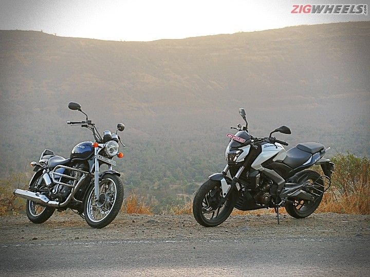 Bajaj Dominar 400 vs Royal Enfield Thunderbird 350 Bajaj Dominar 400 vs Royal Enfield Thunderbird 350