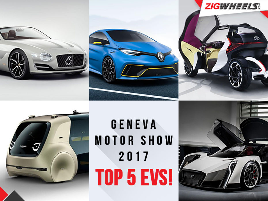 Top 5 EVs of 2017 Geneva Motor Show